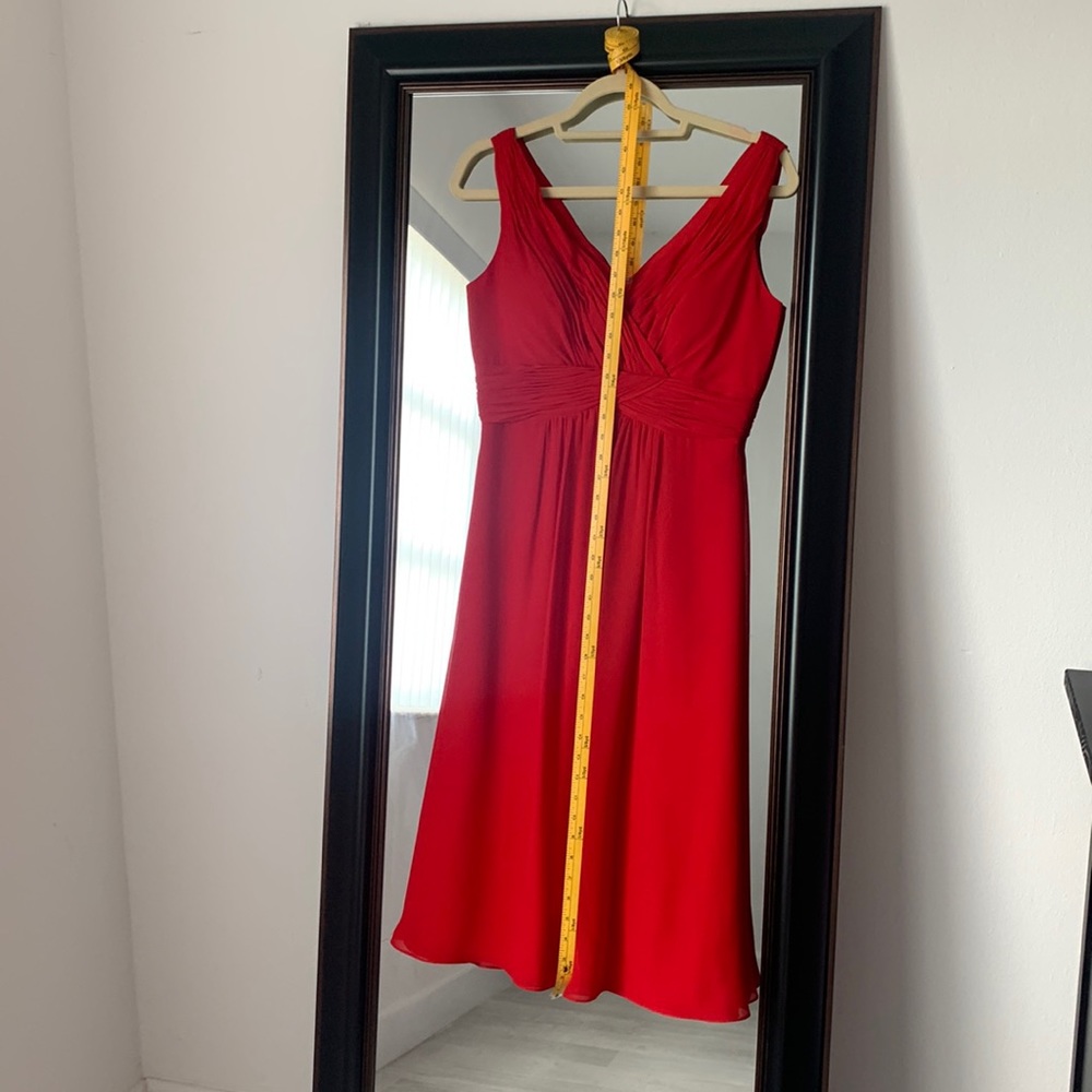 Beautiful red dresses, back zipper